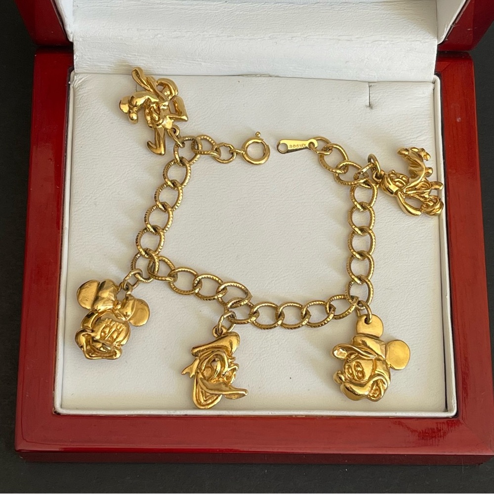 Disney 5 character charm bracelet.